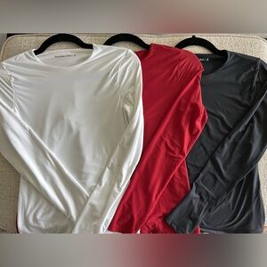 Abercrombie Soft Matte Seamless Tuckable Long-Sleeve Tops